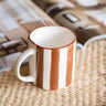 Large Mug Mykonos Rust Stripe - Things I Like Things I Love