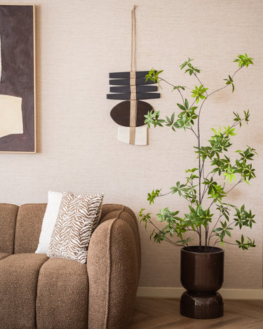 Large Planter Toval Brown - Things I Like Things I Love