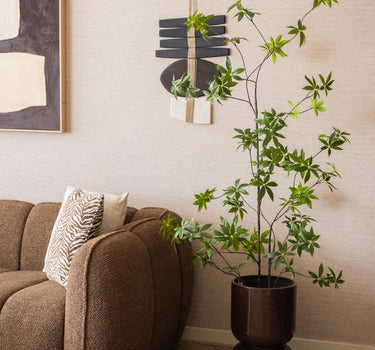 Large Planter Toval Brown - Things I Like Things I Love