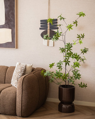 Large Planter Toval Brown - Things I Like Things I Love