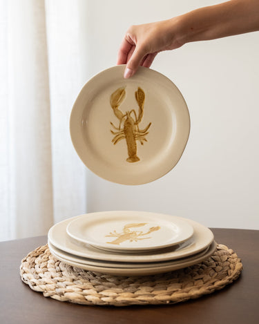 Large Plate Lobster Ceramic - Things I Like Things I Love