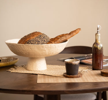 Large Serving Bowl Ato Beige - Things I Like Things I Love