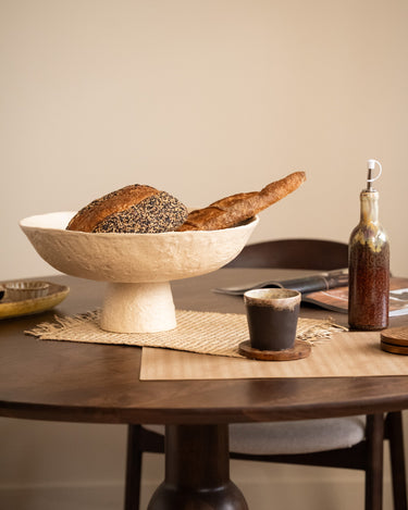 Large Serving Bowl Ato Beige - Things I Like Things I Love