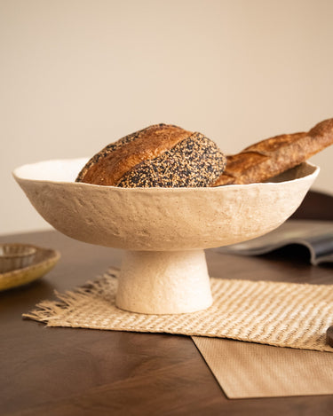 Large Serving Bowl Ato Beige - Things I Like Things I Love