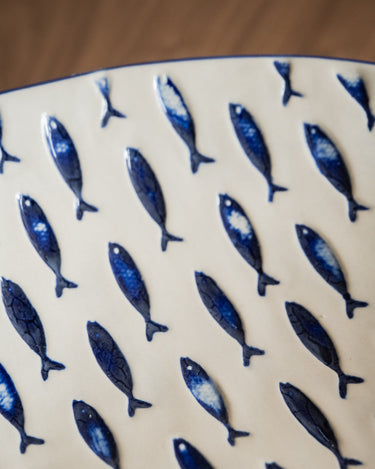 Large Serving Bowl Fish Blue - Things I Like Things I Love