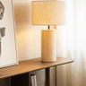 Large Table Lamp Amara Travertine - Things I Like Things I Love