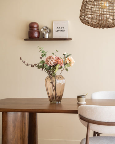 Large Vaas Glass Brown - Things I Like Things I Love