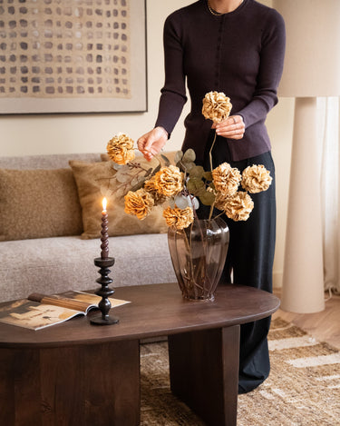 Large Vase Glass Brown - Things I Like Things I Love