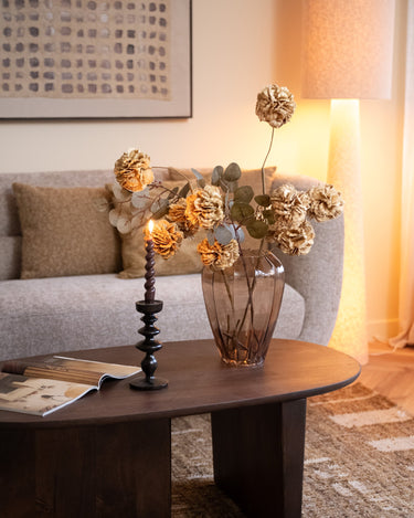 Large Vase Glass Brown - Things I Like Things I Love