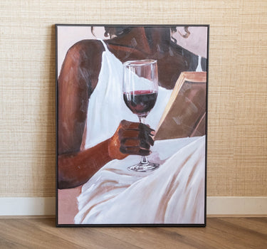 Large Wall Art Sip And Read - Things I Like Things I Love