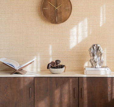 Large Wall Clock Veti Mango Wood - Things I Like Things I Love