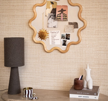 Large Wavy Pinboard Onda Wood - Things I Like Things I Love