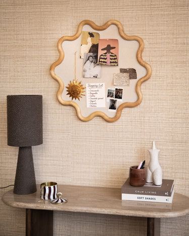 Large Wavy Pinboard Onda Wood - Things I Like Things I Love