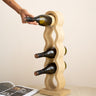 Large Wine Rack Edolo Natural Wood - Things I Like Things I Love