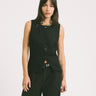 Leilani Waistcoat Black - Things I Like Things I Love