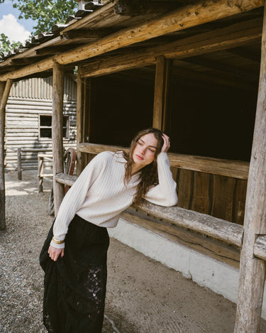 Lela Lace Skirt Zwart One Size - Things I Like Things I Love