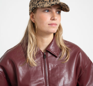 Leo Felt Baseball Cap Brown - Things I Like Things I Love