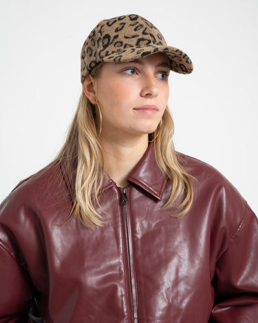 Leo Felt Baseball Cap Brown - Things I Like Things I Love