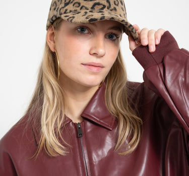 Leo Felt Baseball Cap Brown - Things I Like Things I Love