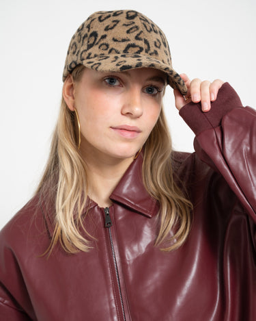 Leo Felt Baseball Cap Brown - Things I Like Things I Love