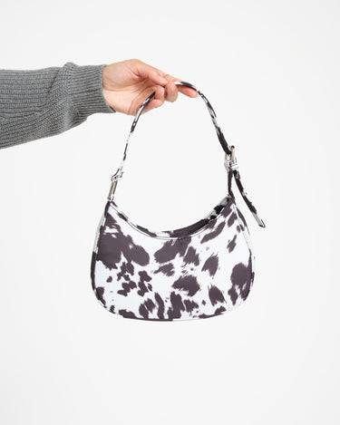 Lexington Shoulder Bag Bone White Cow - Things I Like Things I Love