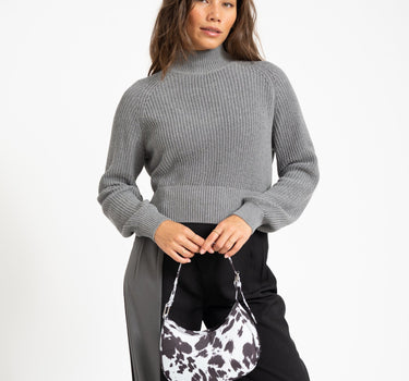 Lexington Shoulder Bag Bone White Cow - Things I Like Things I Love