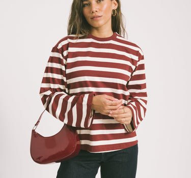 Lexington Shoulder Bag Cabernet - Things I Like Things I Love