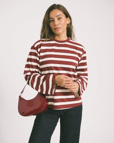 Lexington Shoulder Bag Cabernet - Things I Like Things I Love