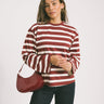 Lexington Shoulder Bag Cabernet - Things I Like Things I Love