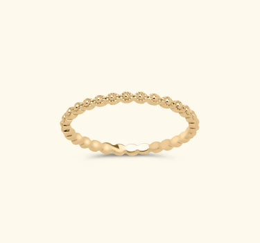 Liddy Stacking Ring Gold - Things I Like Things I Love