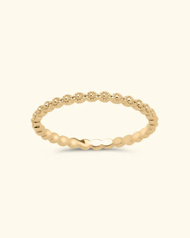 Liddy Stacking Ring Gold - Things I Like Things I Love
