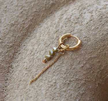 LK Hoops Chain Olive Goud - Things I Like Things I Love