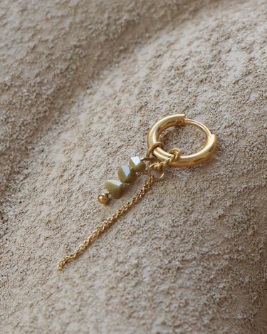 LK Hoops Chain Olive Goud - Things I Like Things I Love