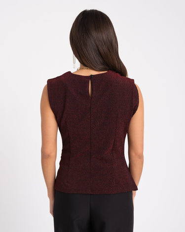 Loes Top Red Glitter - Things I Like Things I Love