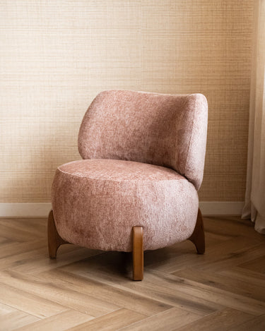 Lounge Chair Binoa Old Pink - Things I Like Things I Love