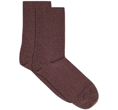 Lucinda Glitter Socks Grape Skin - Things I Like Things I Love