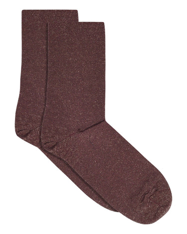 Lucinda Glitter Socks Grape Skin - Things I Like Things I Love