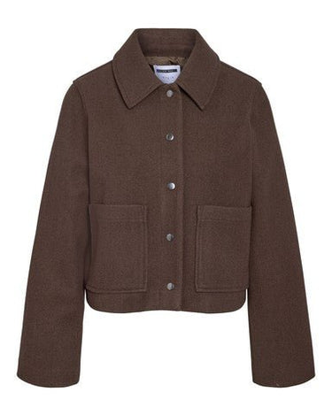Lucy Short Jacket Chocolate Bruin/Washed - Things I Like Things I Love