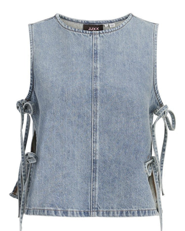 Mabel Top Blue Denim - Things I Like Things I Love