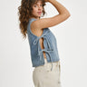 Mabel Top Blue Denim - Things I Like Things I Love