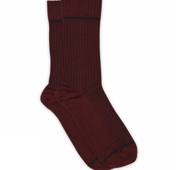 Magny Socks Wine Red - Things I Like Things I Love