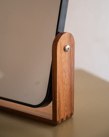 Make-up Spiegel Miro Hout - Things I Like Things I Love