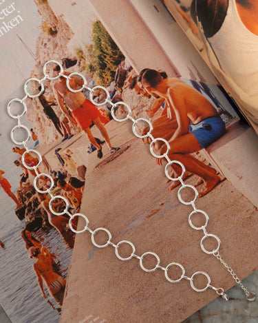 Mamma Mia Necklace Silver - Things I Like Things I Love