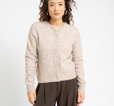 Matilda Cardigan Knit Fog - Things I Like Things I Love