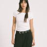 Maya Boatneck Top Bright White - Things I Like Things I Love