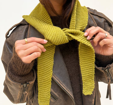 Millie Mini Scarf Green - Things I Like Things I Love