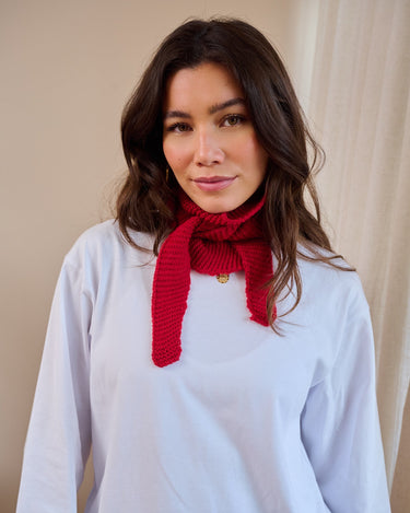 Millie Mini Scarf Red - Things I Like Things I Love