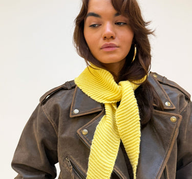 Millie Mini Scarf Yellow - Things I Like Things I Love