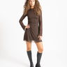Minna Mesh Dress Demitasse - Things I Like Things I Love