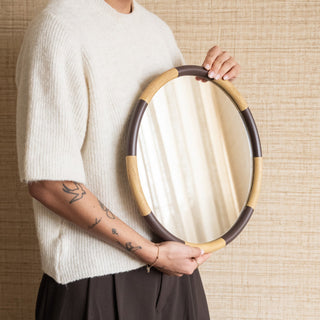 Mirror Arc Stripe Brown - Things I Like Things I Love